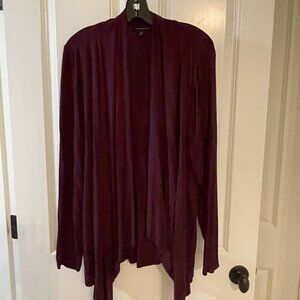 Lane Bryant Maroon Overpiece, 22/24